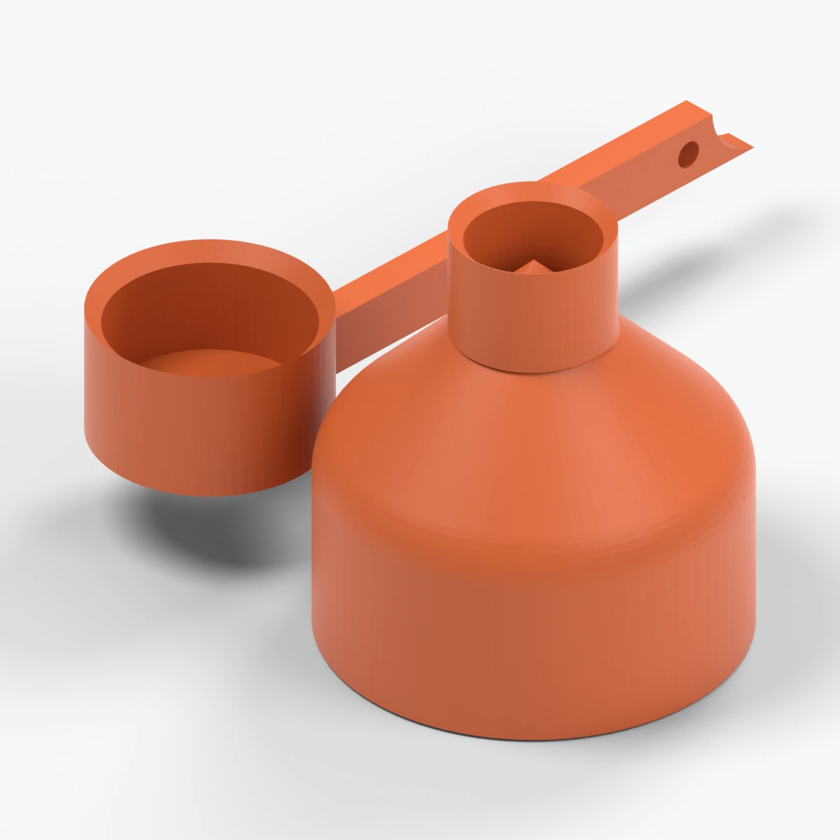 Scoop and funnel combo